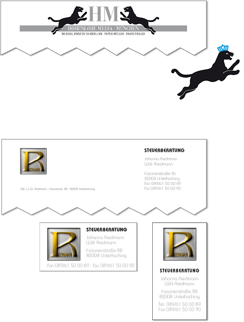 Briefausstattungen
Briefausstattungen